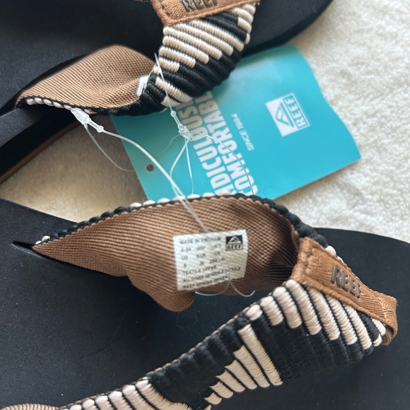 Reef Woven pebble sandals size 6 New - Picture 4 of 5